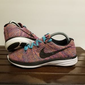 Nike Flyknit Lunar 3 Multicolor Sz 8